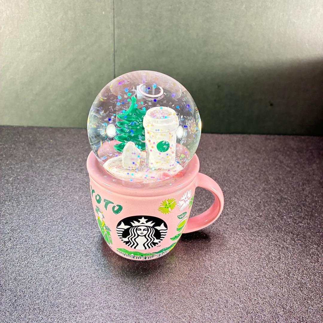 STARBUCKS コレクタブルスノーグローブ&マグKYOTO89ml京都