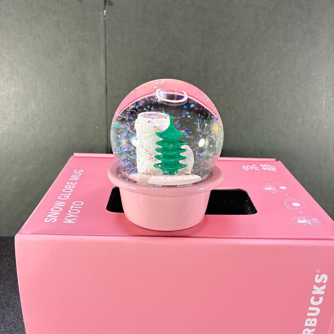 STARBUCKS コレクタブルスノーグローブ&マグKYOTO89ml京都