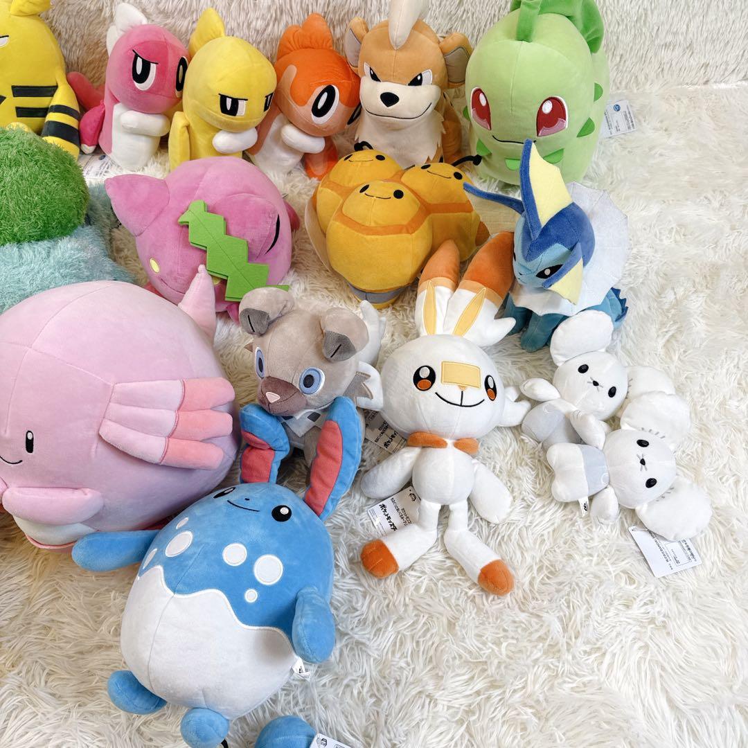 ポケモン　めちゃもふぐっとぬいぐるみ　まとめ売り64体