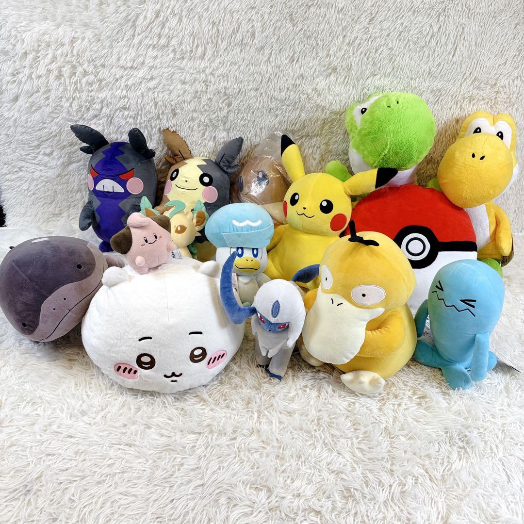 ポケモン　めちゃもふぐっとぬいぐるみ　まとめ売り64体