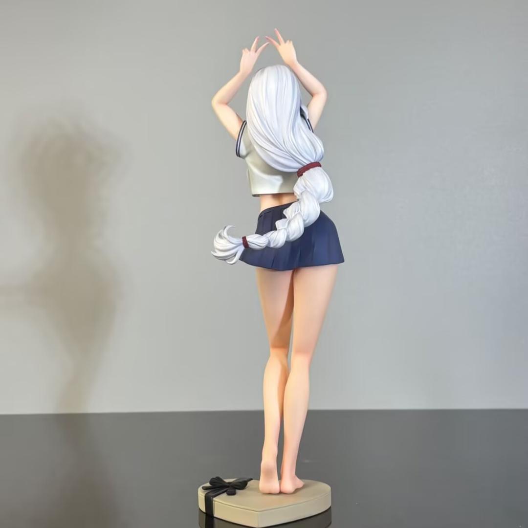 原神 申鶴(しんかく) 学生服Ver.　フィギュア　塗装完成品