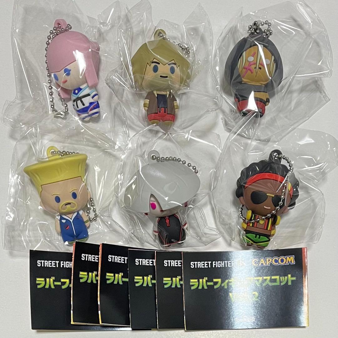 ストリートファイター　ラバーフィギュアマスコット