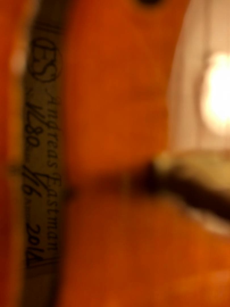 【駒&魂柱調整済】Eastman分数バイオリンVL80 1/16 2014