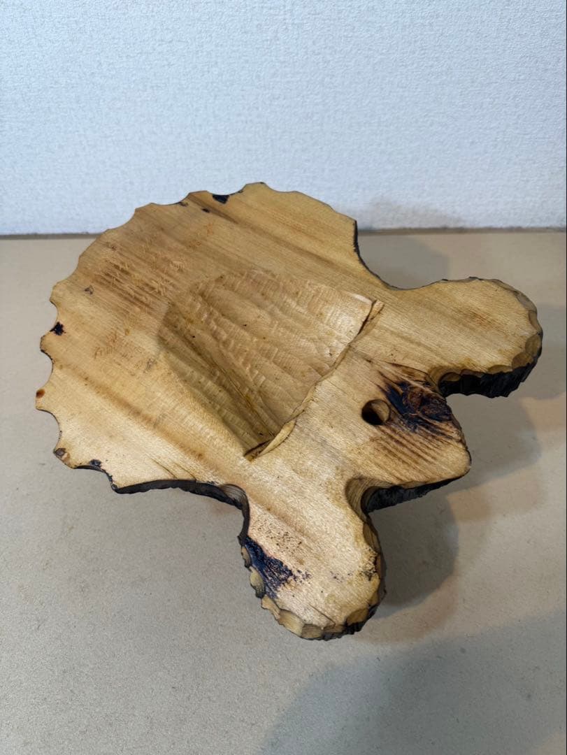 木彫り熊　壁掛け　天然木　縁起物　ヴィンテージ　インテリア　貴重　北海道　民芸品