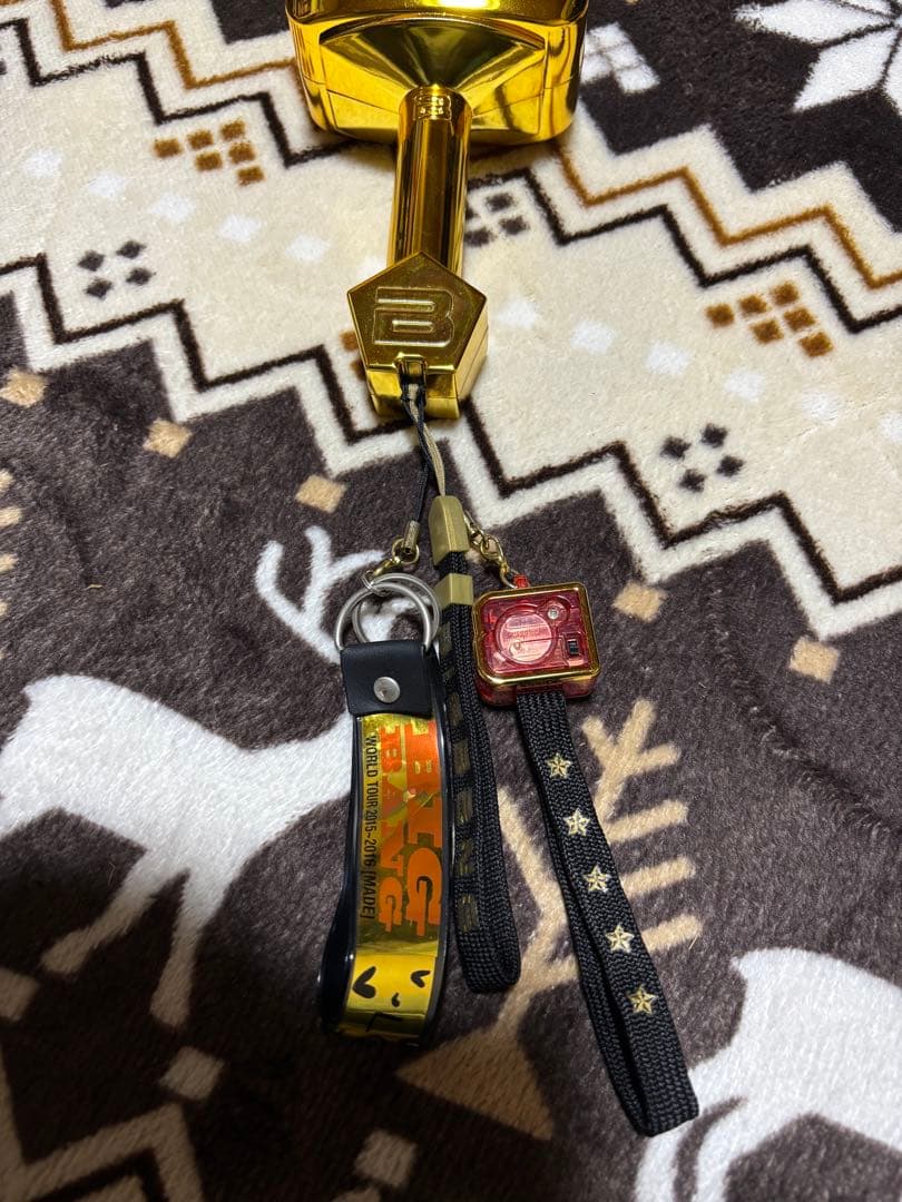 bigbangペンライト10周年金テープ