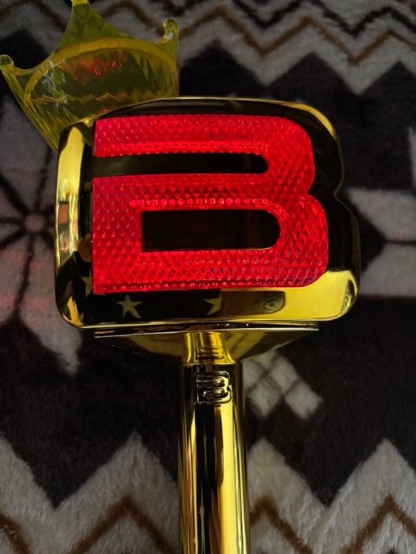 bigbangペンライト10周年金テープ