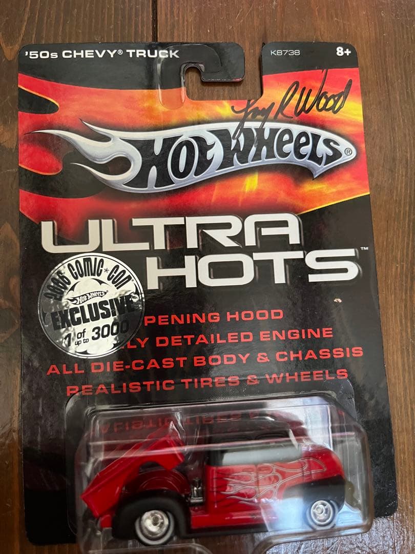 激レア！ホットウィール '50s Chevy Truck サイン入り
