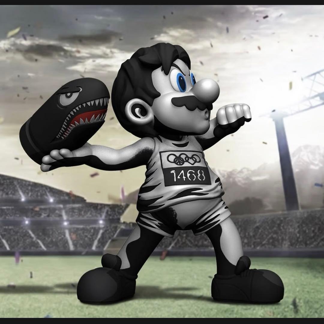 オリンピックマリオ　アートトイ　フィギュア