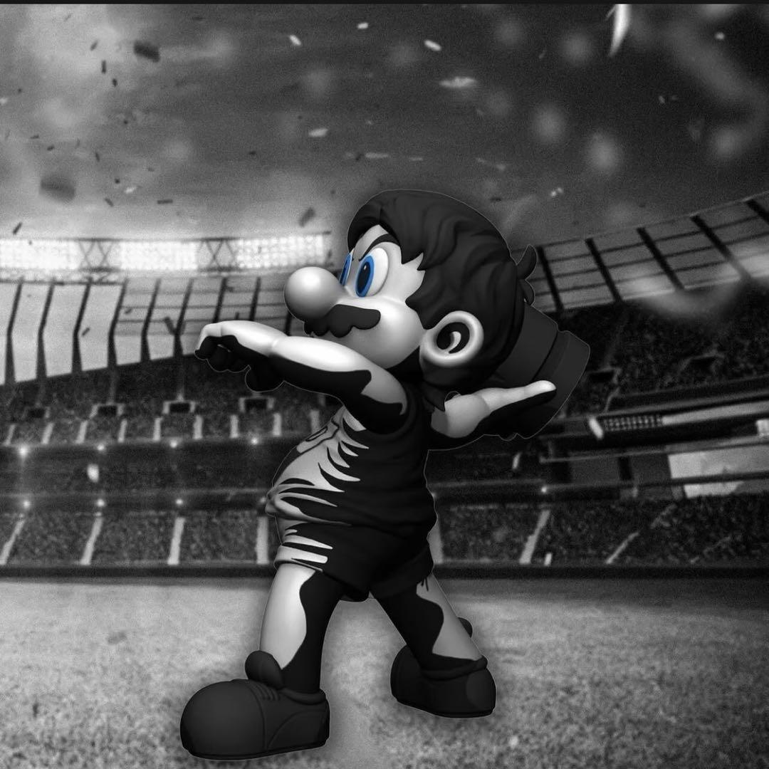 オリンピックマリオ　アートトイ　フィギュア