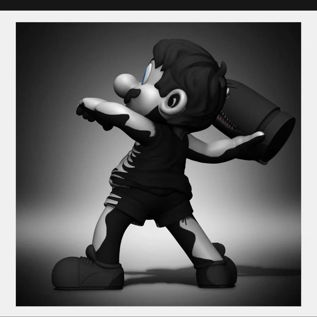 オリンピックマリオ　アートトイ　フィギュア