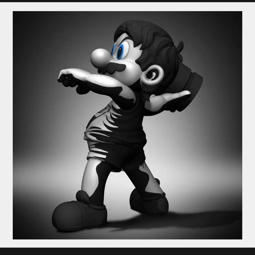 オリンピックマリオ　アートトイ　フィギュア