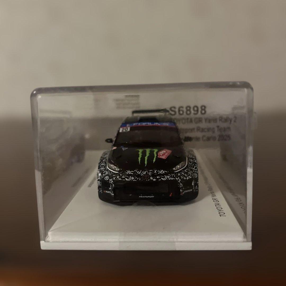 TOYOTA GR Yaris Rally 2 ミニカー　オリバー　ソルベルグ