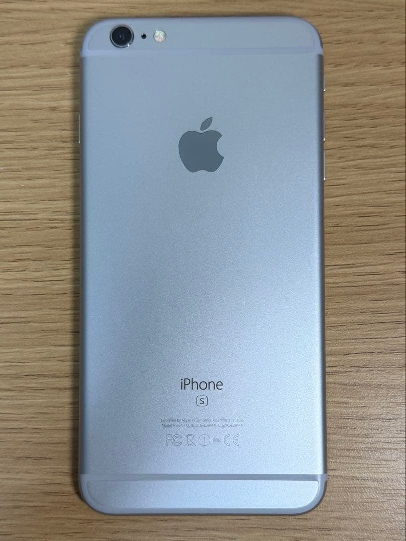 iPhone6sPlus シルバー　SIMフリー 64GB