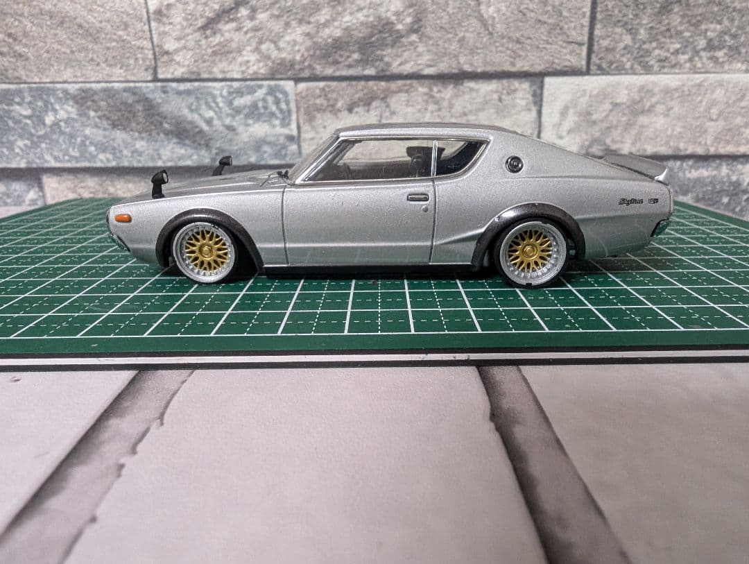ケンメリ　シャコタン　改造ミニカー