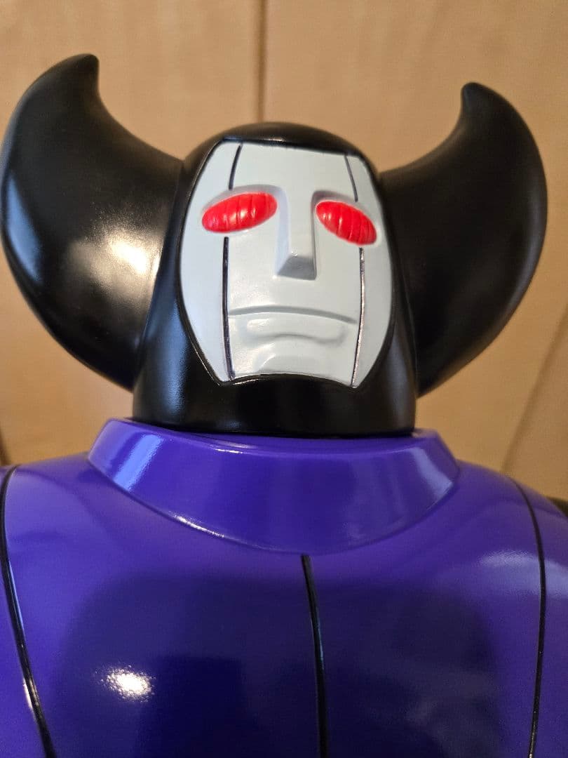 ソフビ　ポセイドン 　紫　ブルマァク