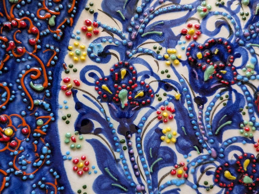 ウズベキスタン陶器　ミンボッシュセラミック工房製