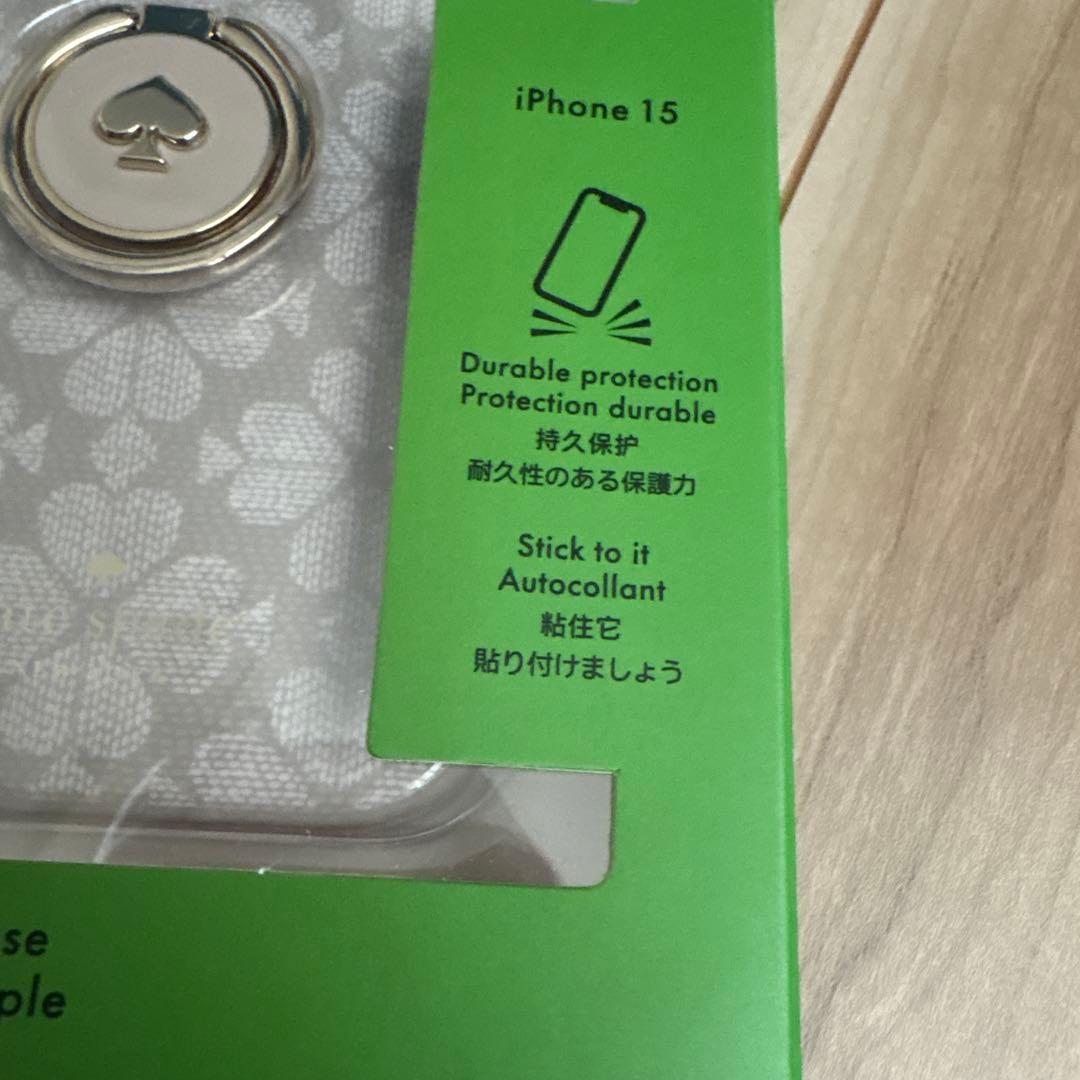 【新品】Kate spade ケイトスペード iPhone 15 ケース
