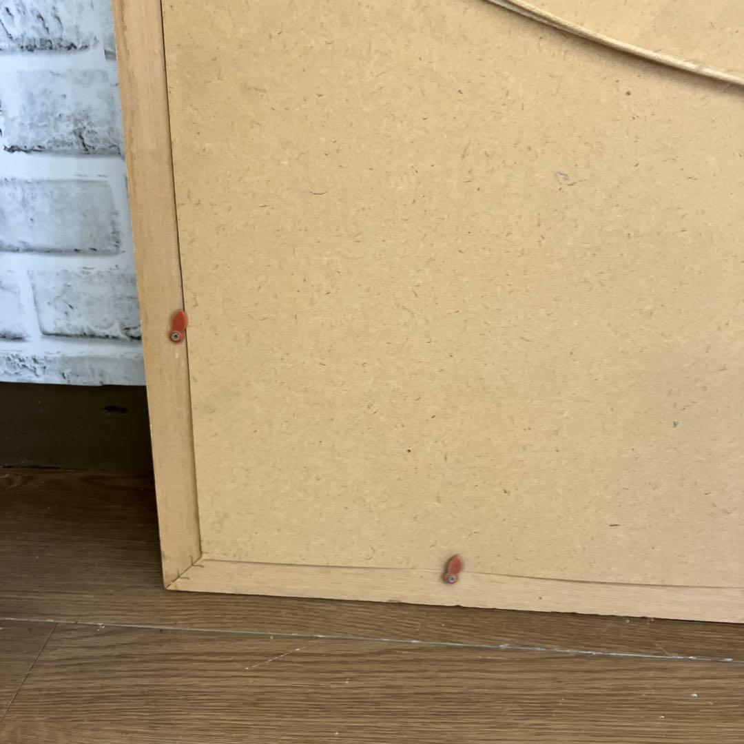 風景画 森林 樹木 和紙 切り絵 貼り絵 ちぎり絵 アート 額装 インテリア