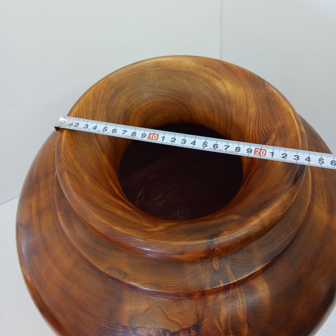 屋久杉　壺　花器