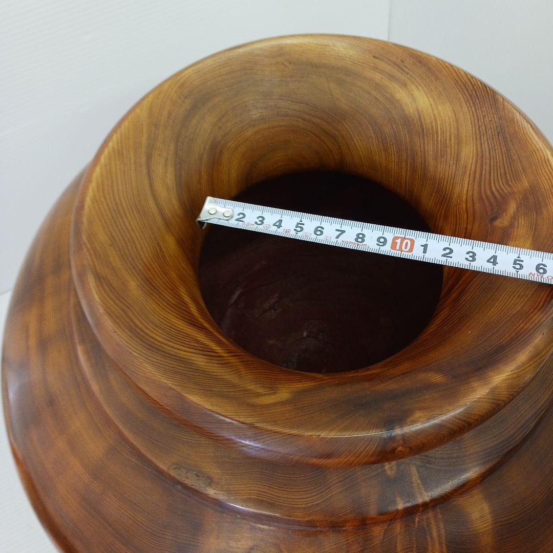 屋久杉　壺　花器