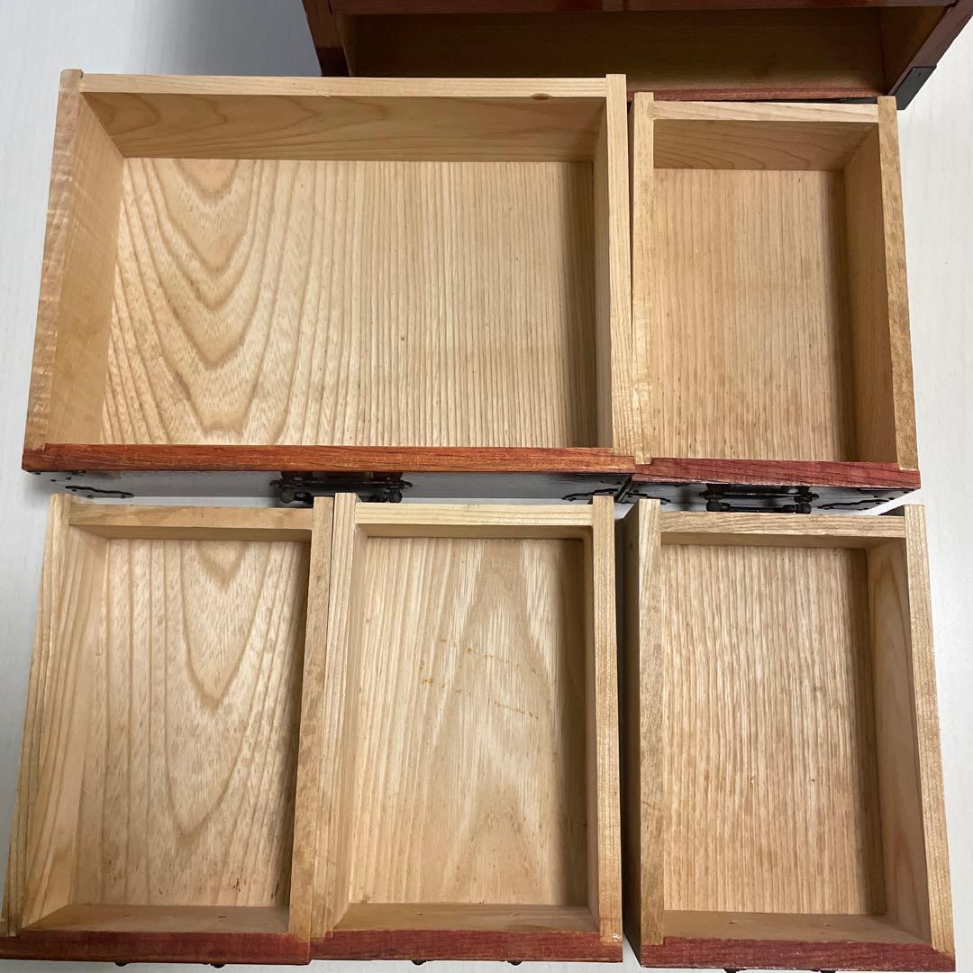 昭和レトロな金具付き ミニ箪笥