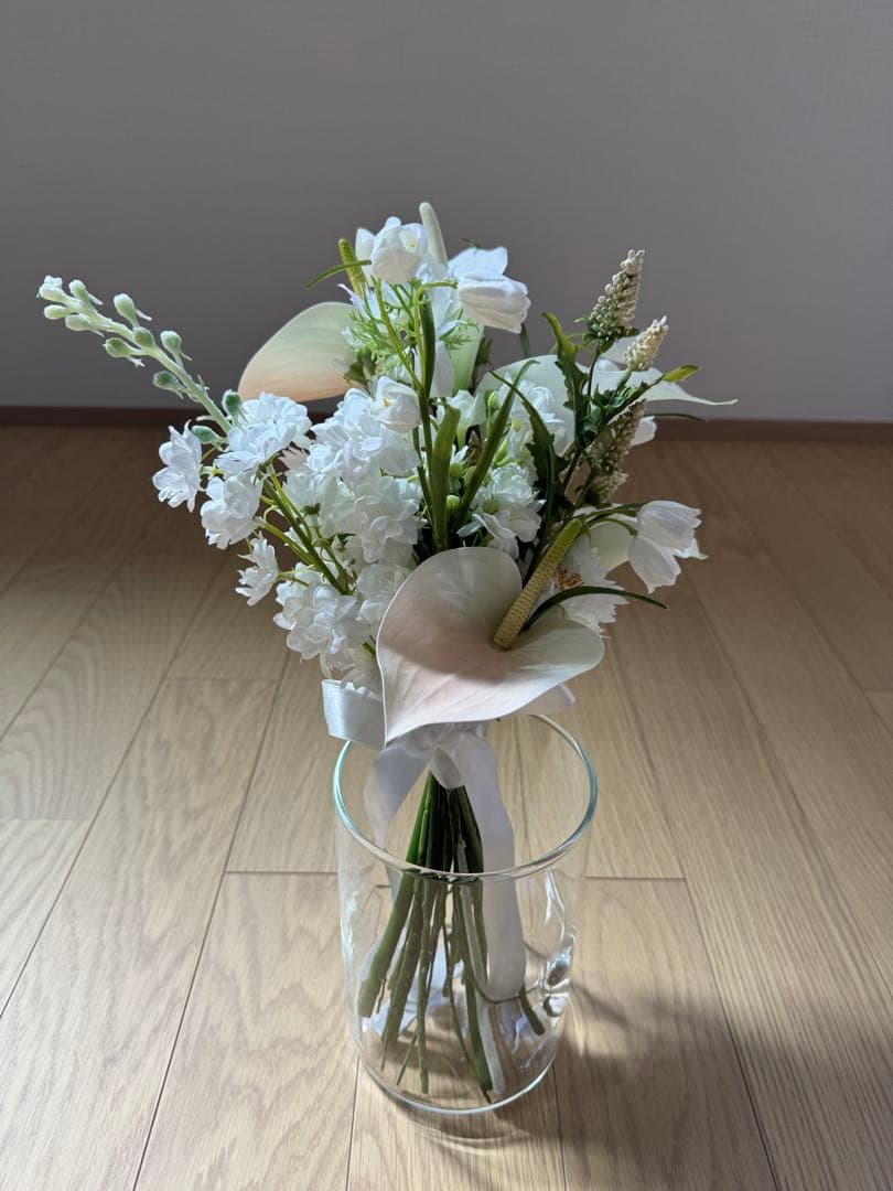 ウェディングブーケ　ブートニア