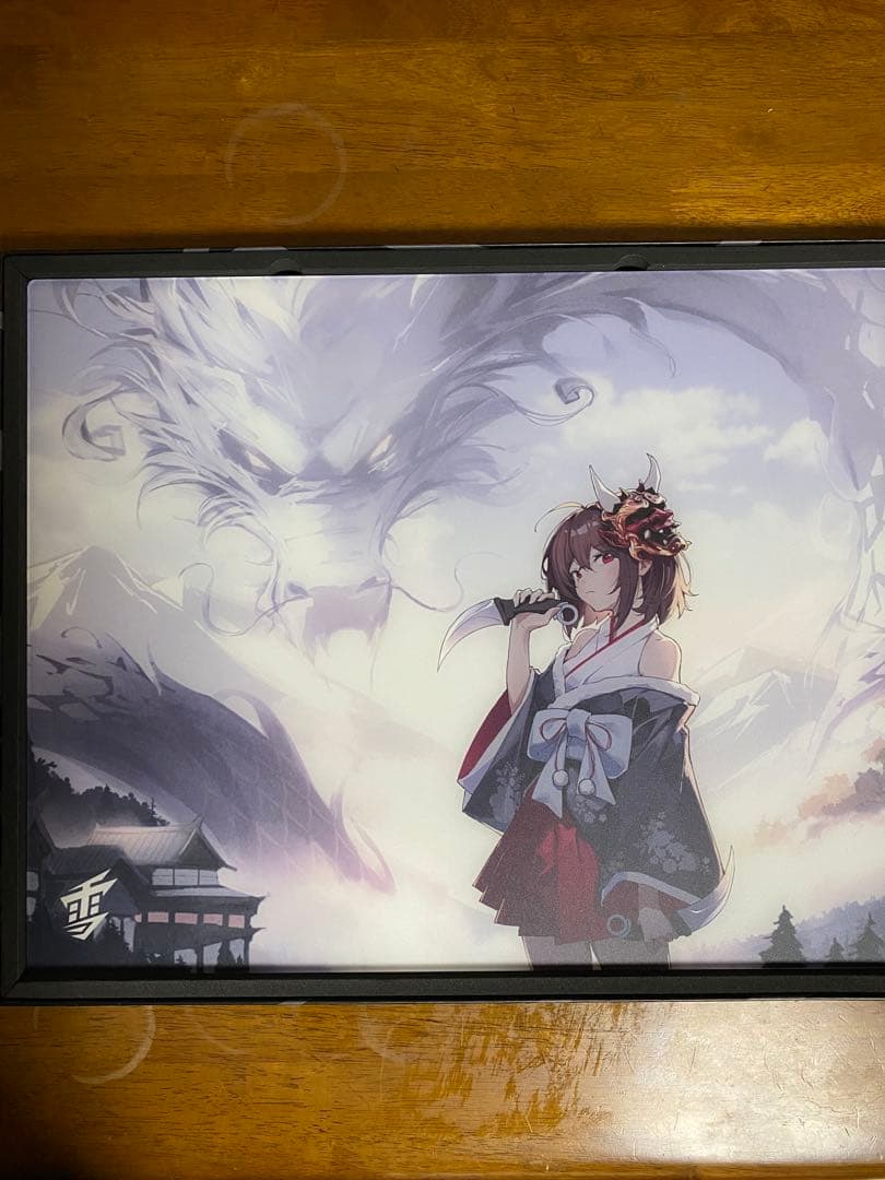 YUKI AIM ONI 2.0 ガラス マウスパッド