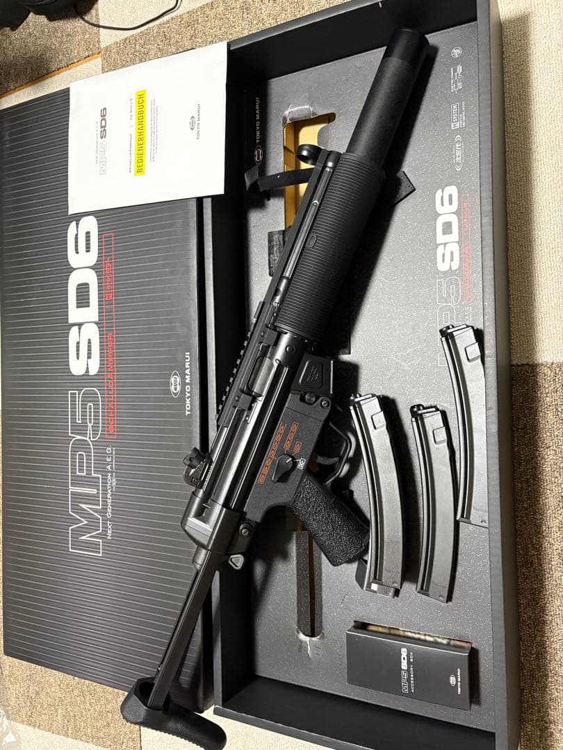 東京マルイ次世代電動ガン　mp5sd6