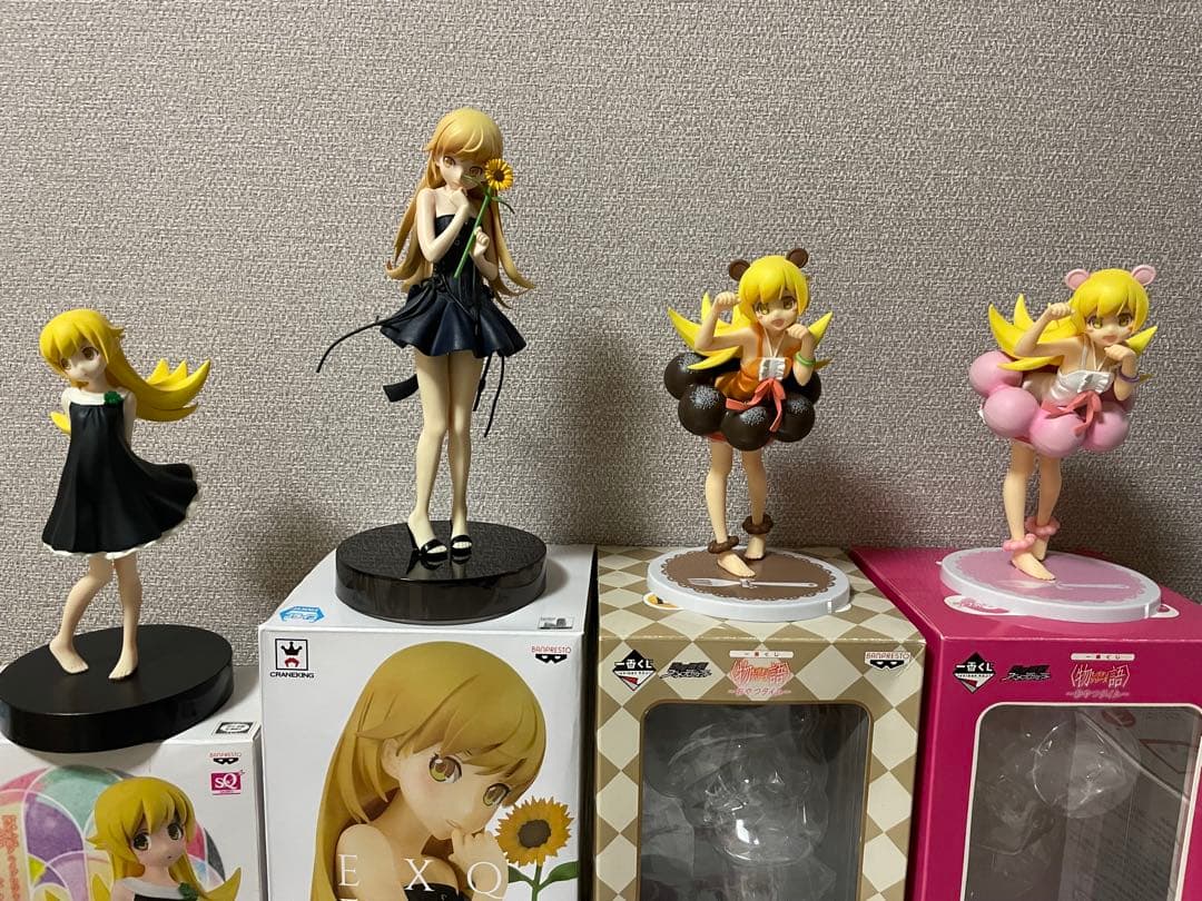 化物語　忍野忍グッズ　フィギュア　アクスタ　まどがたりてん