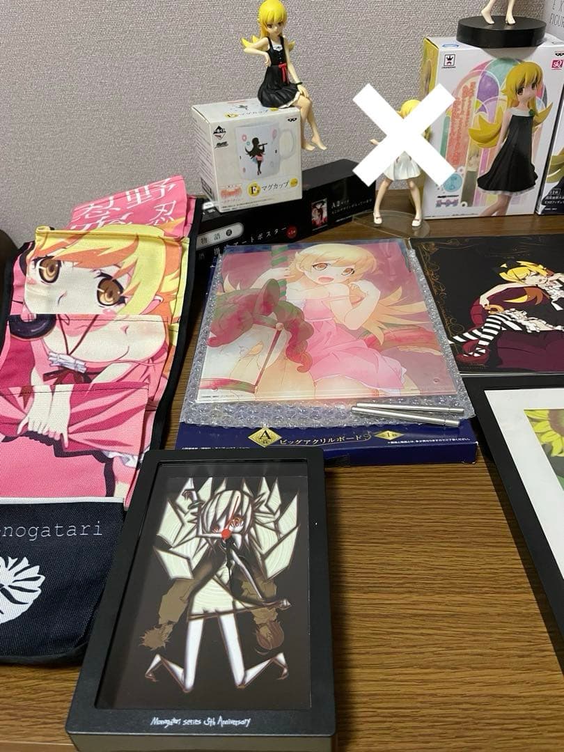 化物語　忍野忍グッズ　フィギュア　アクスタ　まどがたりてん
