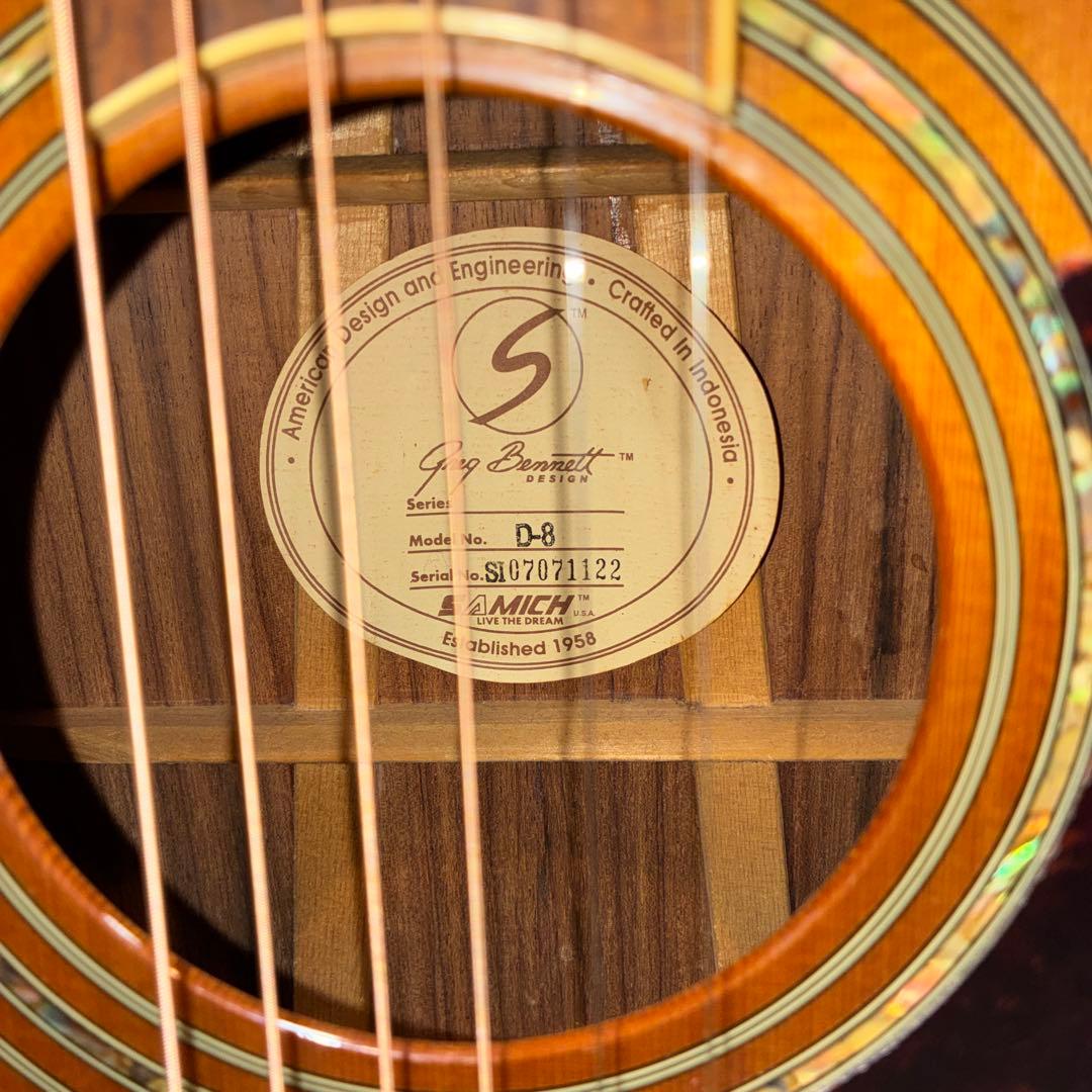 Greg Bennett D-8 アコースティックギター