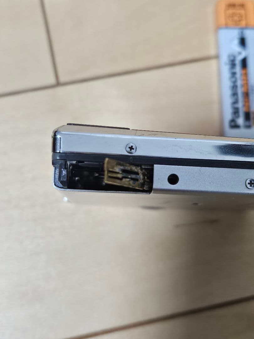 Panasonic SJ-MJ55 ポータブルMDプレーヤー　レッド　付属品付