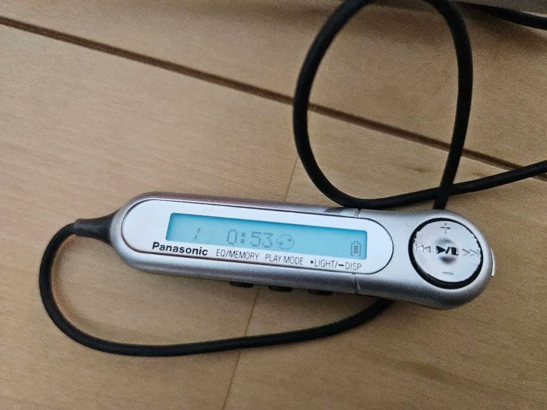 Panasonic SJ-MJ55 ポータブルMDプレーヤー　レッド　付属品付