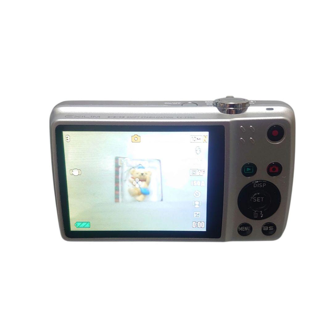 CASIO EXILIM ZOOMデジタルカメラ EX-Z550 バッテリー新品