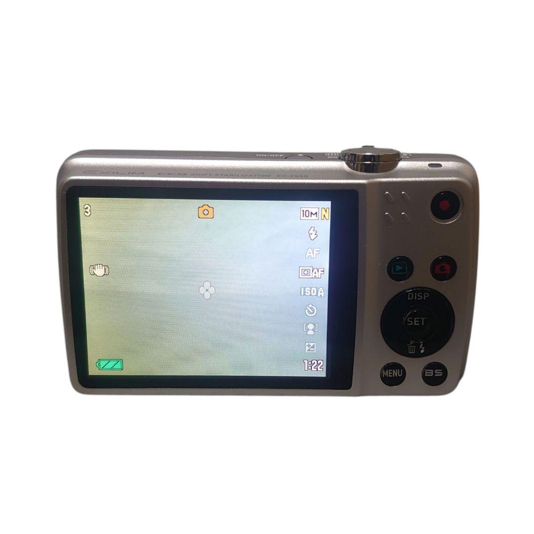CASIO EXILIM ZOOMデジタルカメラ EX-Z550 バッテリー新品