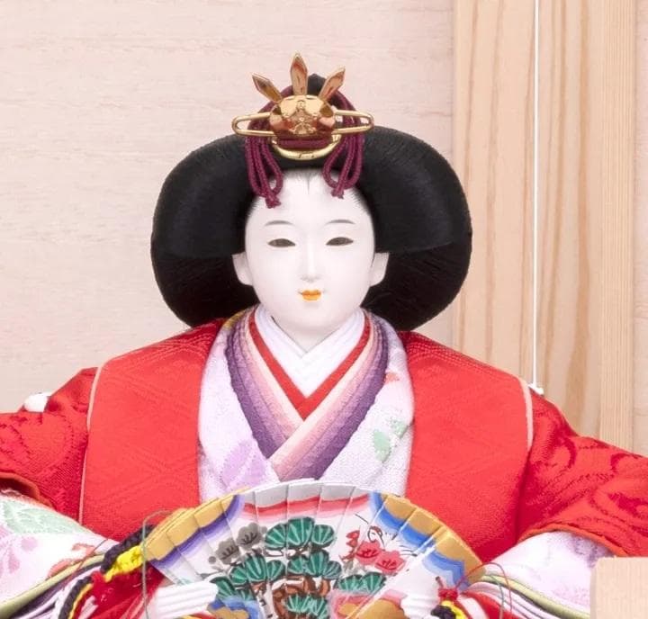 198,000円新品未使用【久月キュウゲツ】〈飯塚 孝〉刺繍衣裳着木胴 親王飾り