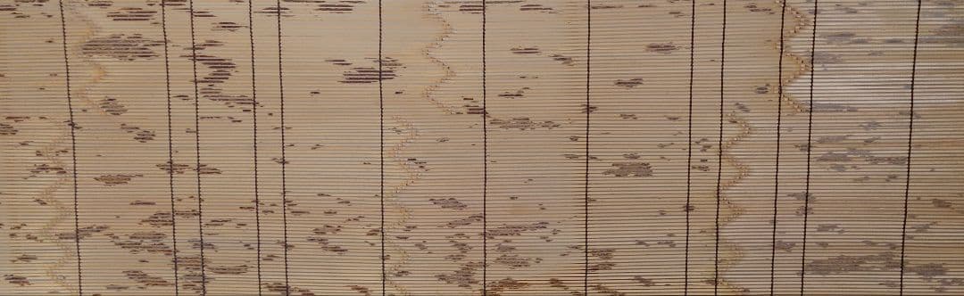 衝立　紋竹結界衝立　天然銘竹紋竹タペストリー調衝立　紋柄は同じ柄はありません