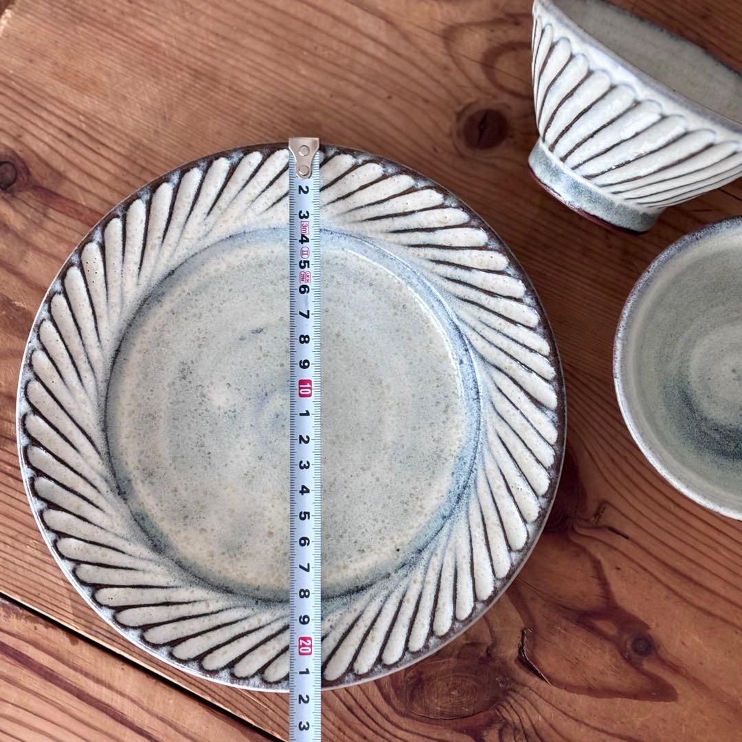 小代瑞穂窯 / 福田るい 飯碗 平皿 7寸皿