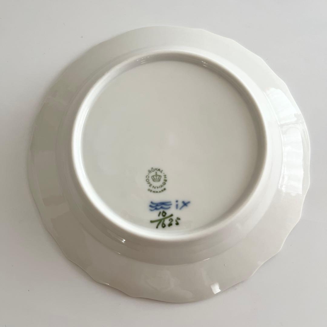 ロイヤルコペンハーゲンブルーフラワーカーブ ケーキプレート2枚