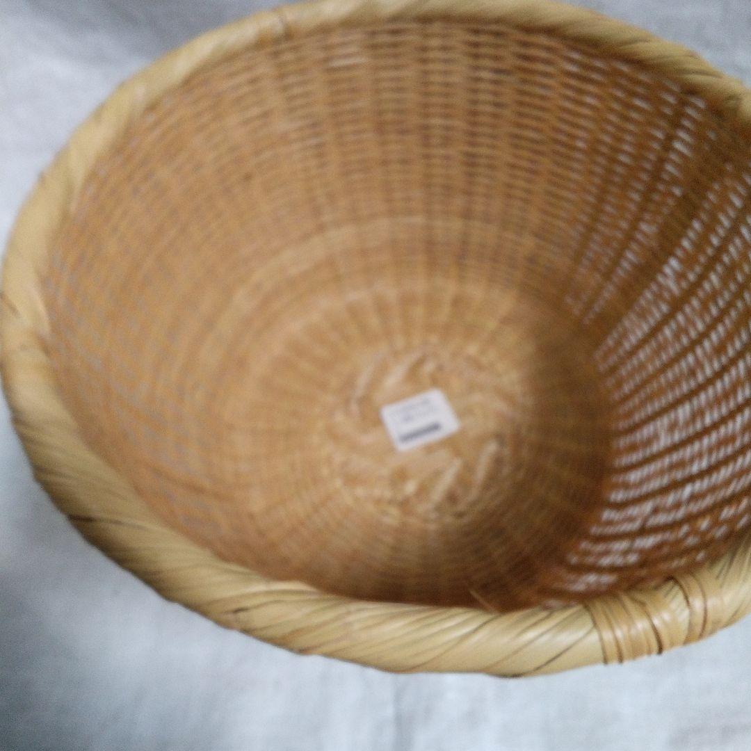 最終お値引き価格～2/28迄「竹虎」 天然素材 円形深ざる 米とぎざる一升