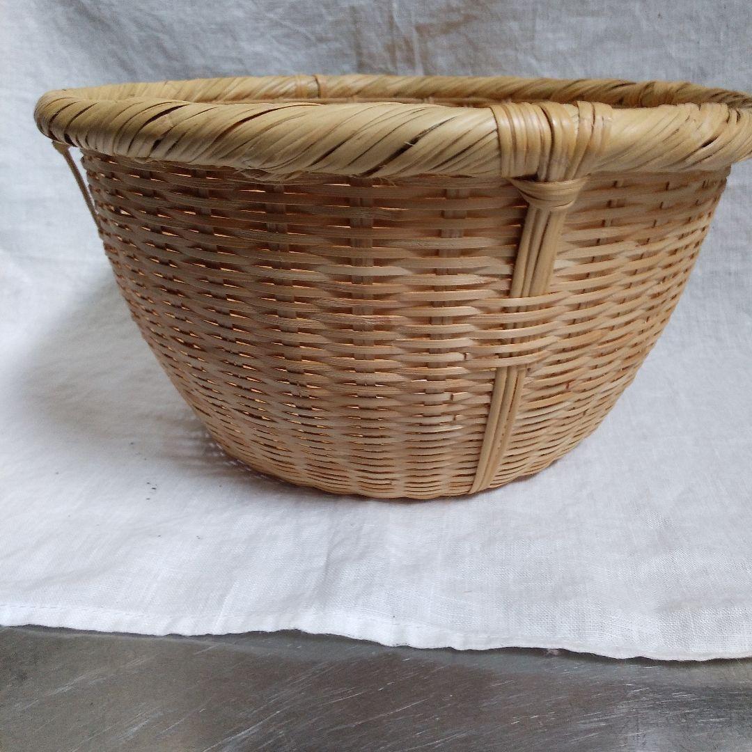 最終お値引き価格～2/28迄「竹虎」 天然素材 円形深ざる 米とぎざる一升