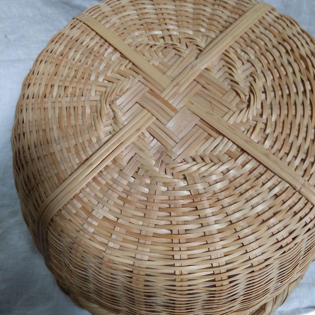 最終お値引き価格～2/28迄「竹虎」 天然素材 円形深ざる 米とぎざる一升