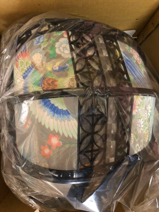 未使用　回転灯籠　1個　黒　ブラック