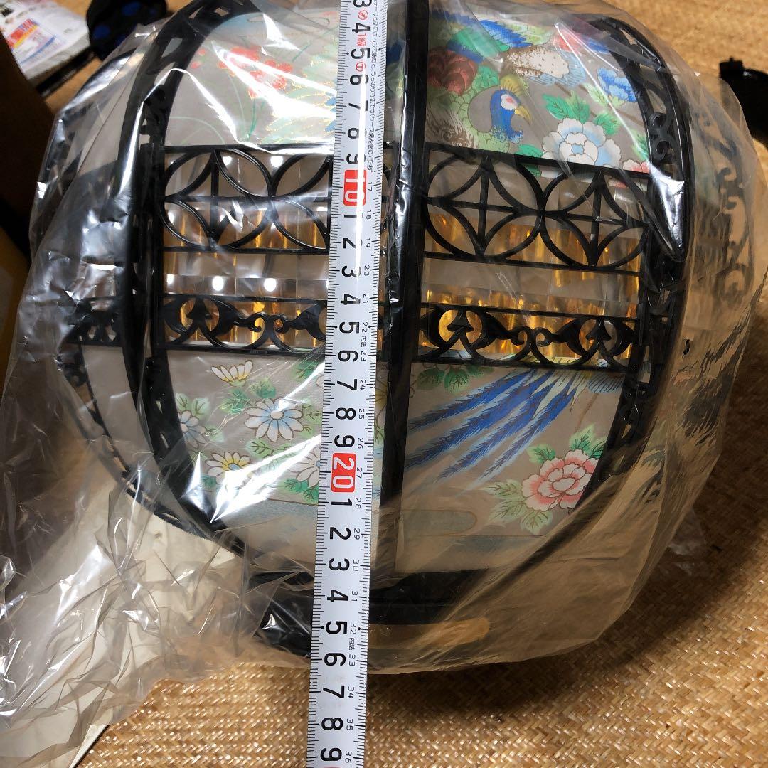 未使用　回転灯籠　1個　黒　ブラック