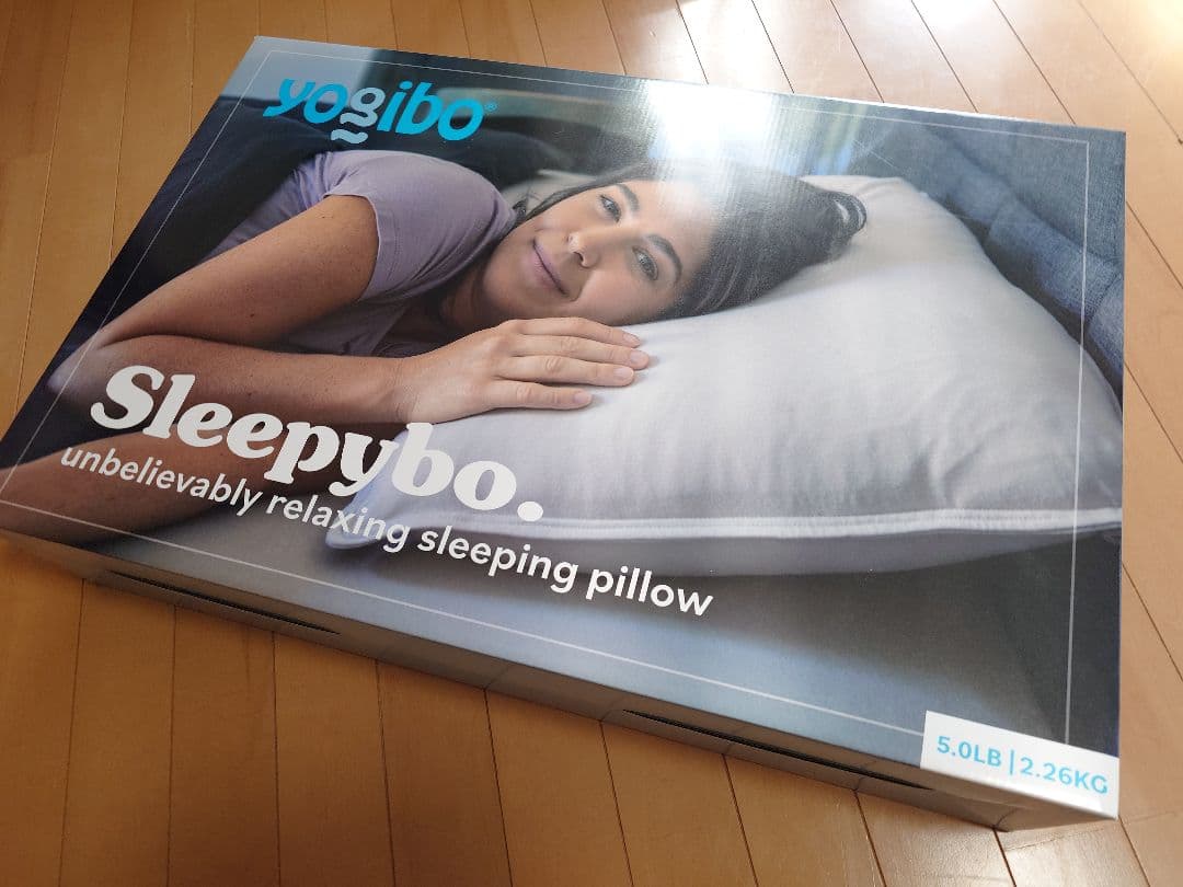 【未使用級】Yogibo 枕 Sleepybo カバー付き