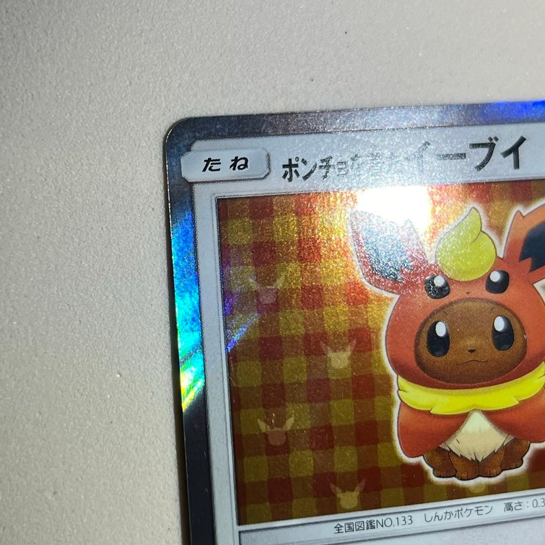 ポケモンカード ポンチョを着たイーブイ ブースター プロモ