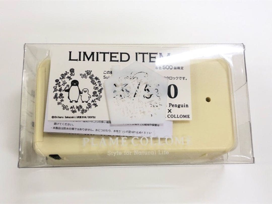 スイカ PLAME COLLOME PATAPATA CLOCK 限定ペンギン