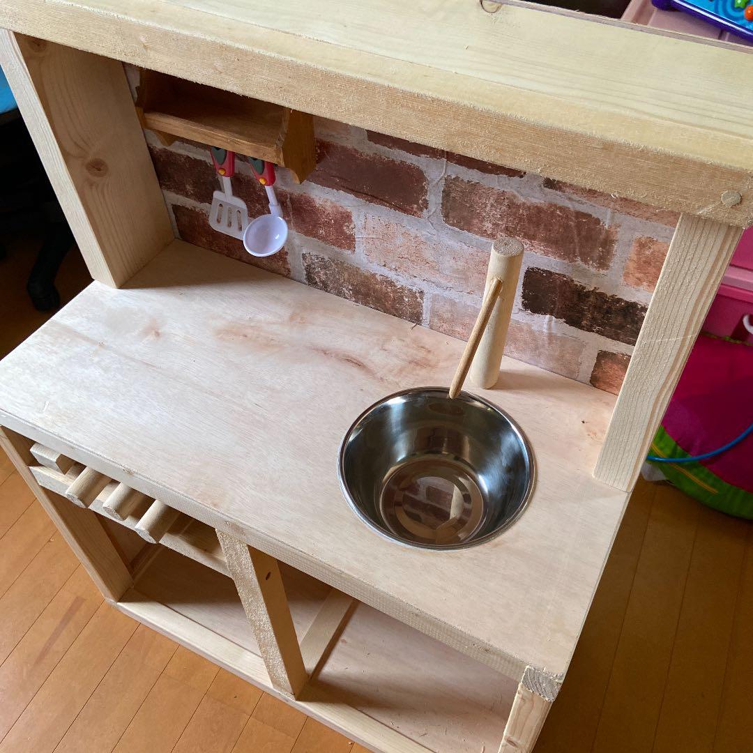 おままごとキッチンセット（製作中）予約ok 確認用diyハンドメイド