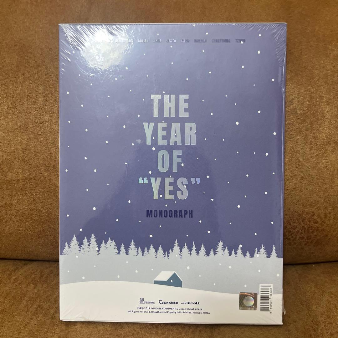 TWICE THE YEAR OF YES MONOGRAPH 新品未開封