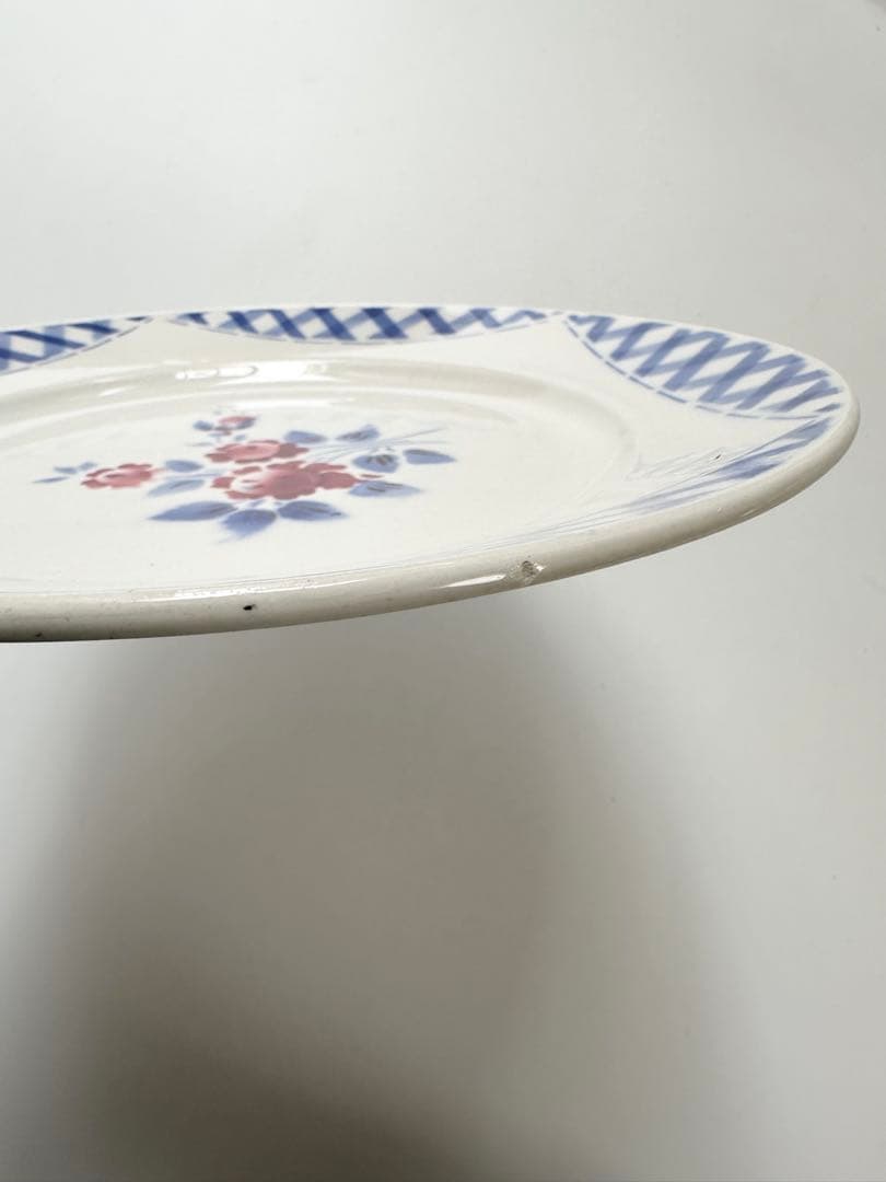 luneville リュネヴィル　ブロカント　フランス　アンティーク　プレート